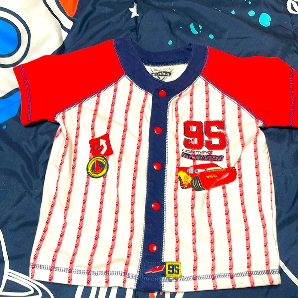 Cars baseball style shirt
